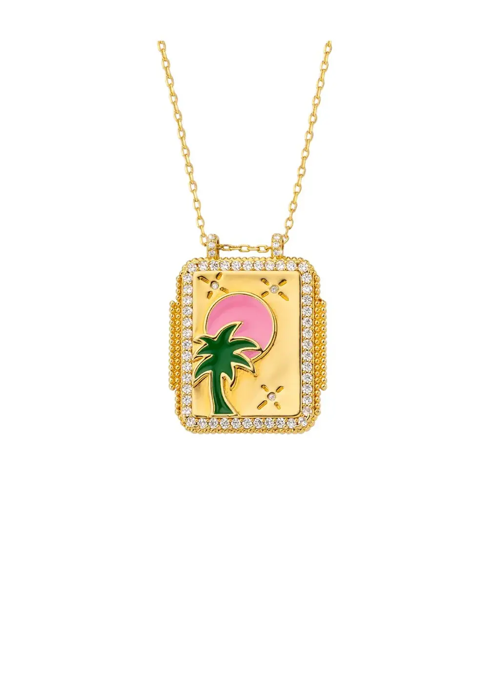 PALM SOUL BOHEME SWAROVSKI KOLYE