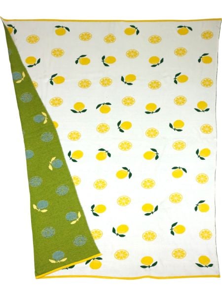 LİMONLU ÖRTÜ - 125x160 CM  HOFF-INTERIEUR