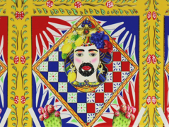 Trinacria Kraliyet Servis Tabağı