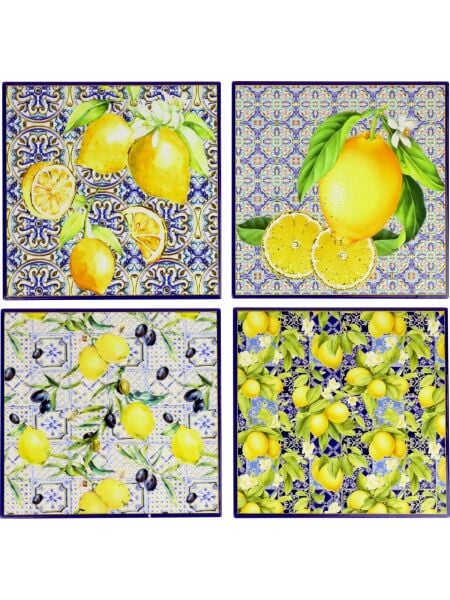 'LIMONCELLO' AMALFİ SERAMİK KESME VE SERVİS TAHTASI - HOFF-INTERIEUR