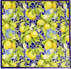 'LIMONCELLO' FIORITO SERAMİK KESME VE SERVİS TAHTASI - HOFF-INTERIEUR
