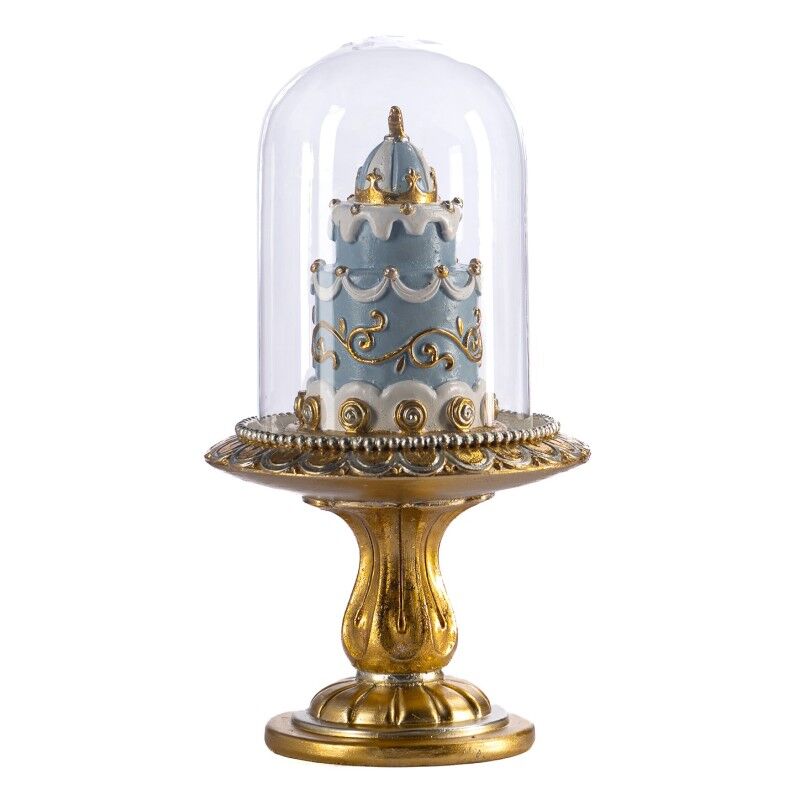 Cam Kubbeli Dekoratif Pasta Yılbaşı Dekoru, Goodwill