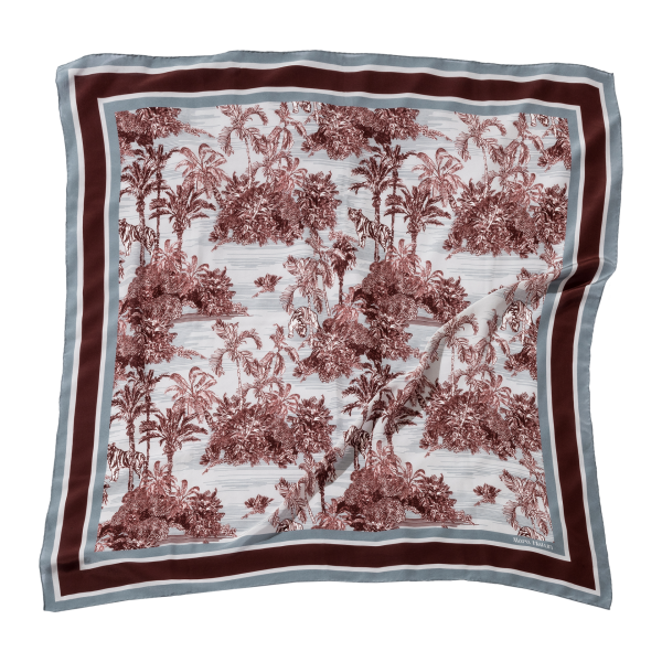 TOILE DE JOUY JACKIE İPEK ŞAL 140 X 140 CM