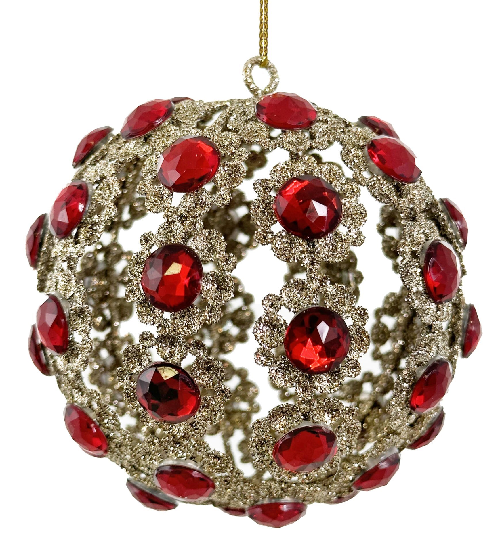 Işıltılı Yılbaşı Topu Ağaç Süsü