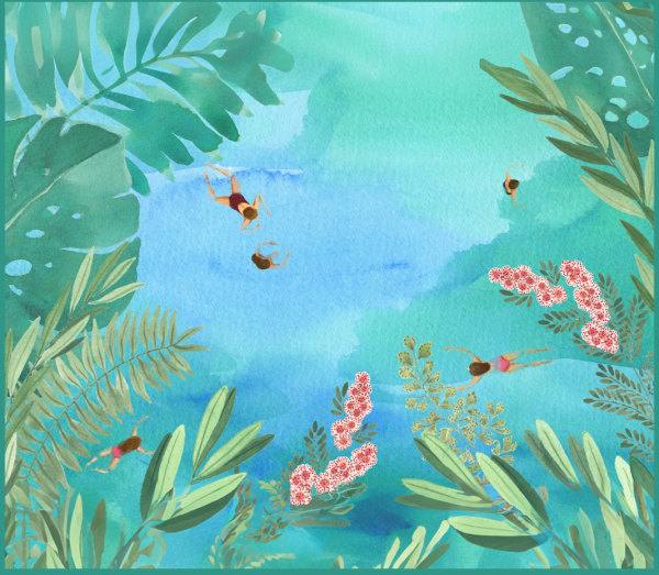 HAWAİ PAREO - 160 x 140 CM İPEK PAMUK