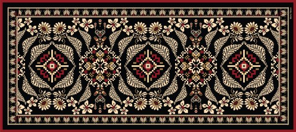 ETHNIC YÜN FULAR / EŞARP 90 X 200 CM