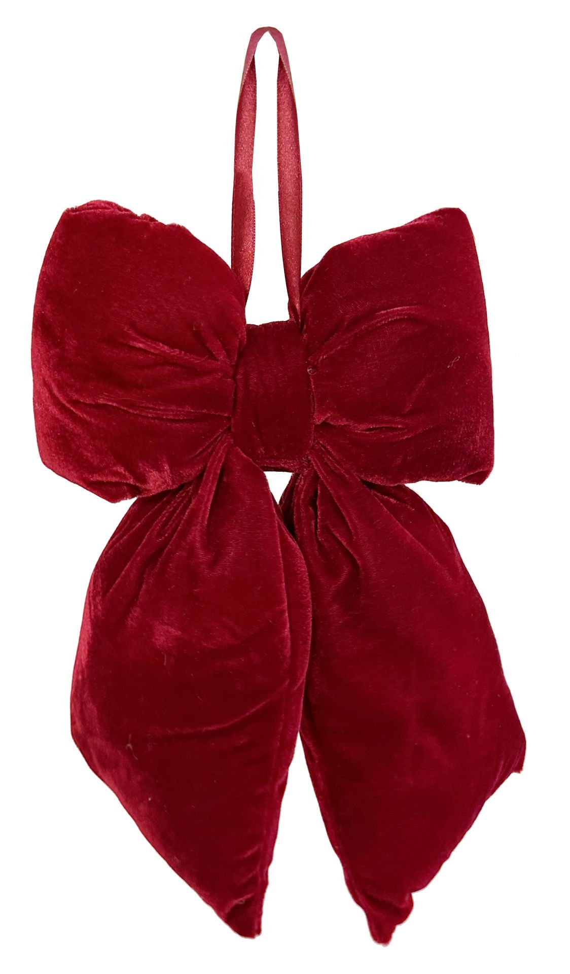 Pufidik Kadife Fiyonk Yılbaşı Süsü