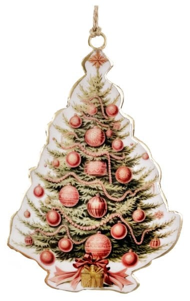 Metal Yılbaşı Ağacı Süsü