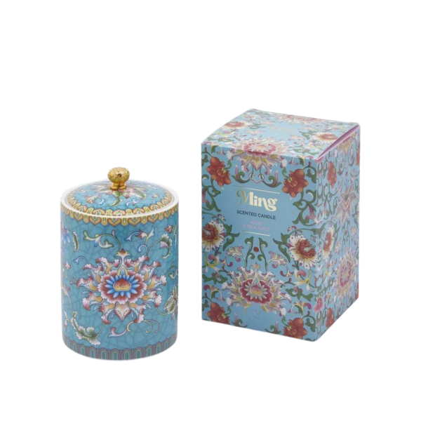 Azure Mavi Ming Desenli Kokulu Mum, Küçük