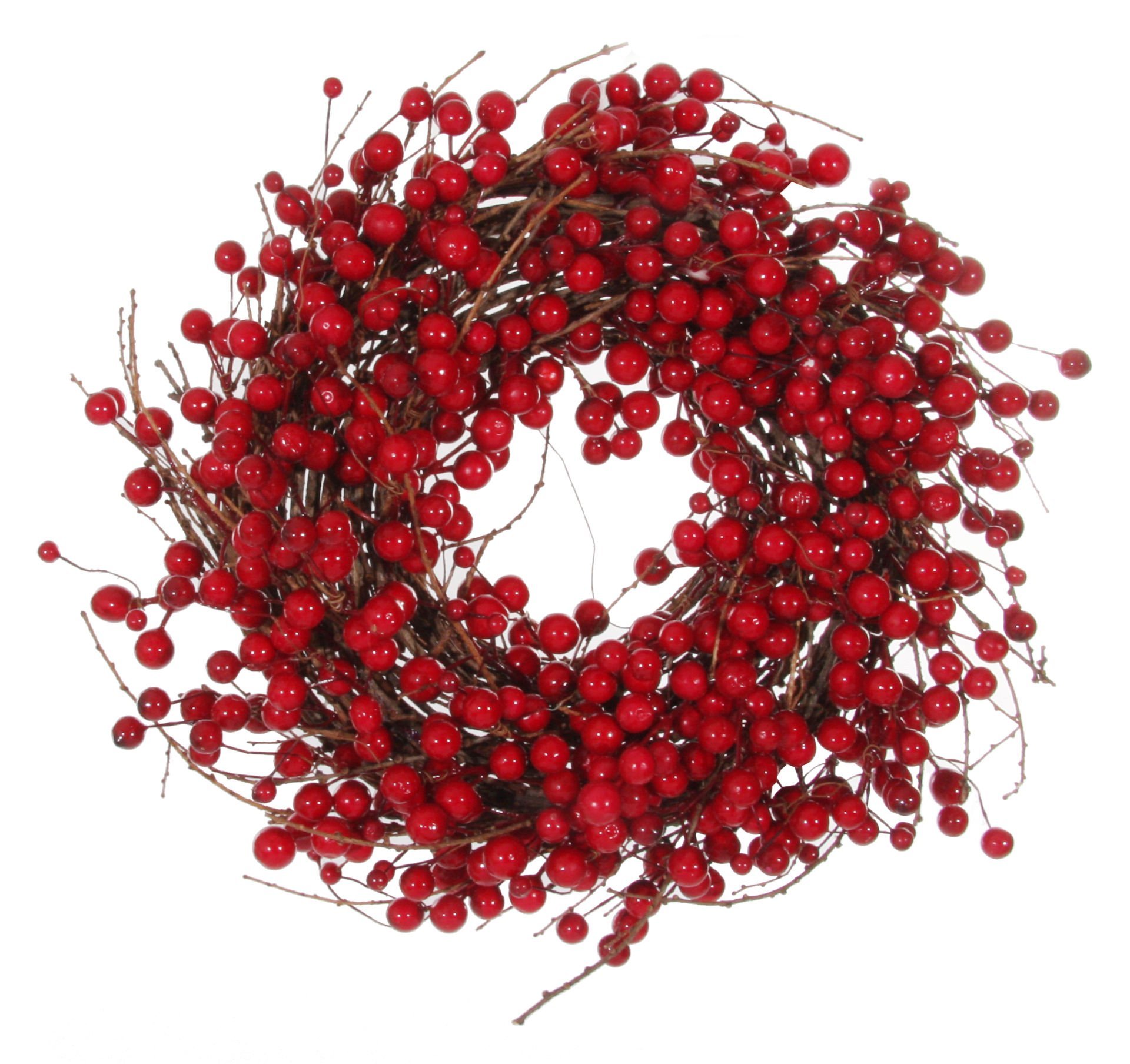 Kırmızı Orman Meyveli Kapı Süsü, Çelenk