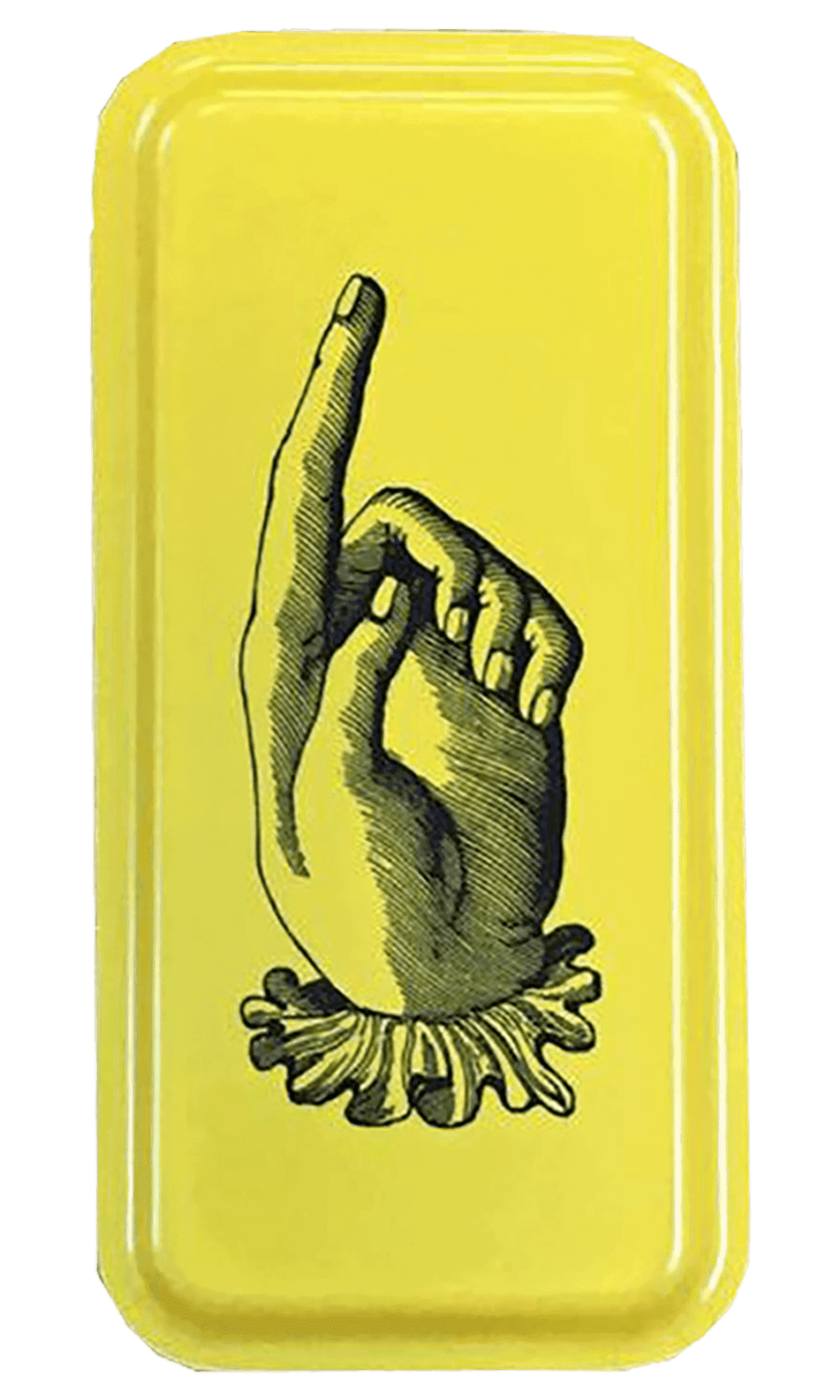 ANTİK EL DESENLİ AHŞAP TEPSİ, SARI, LES OTTOMANS