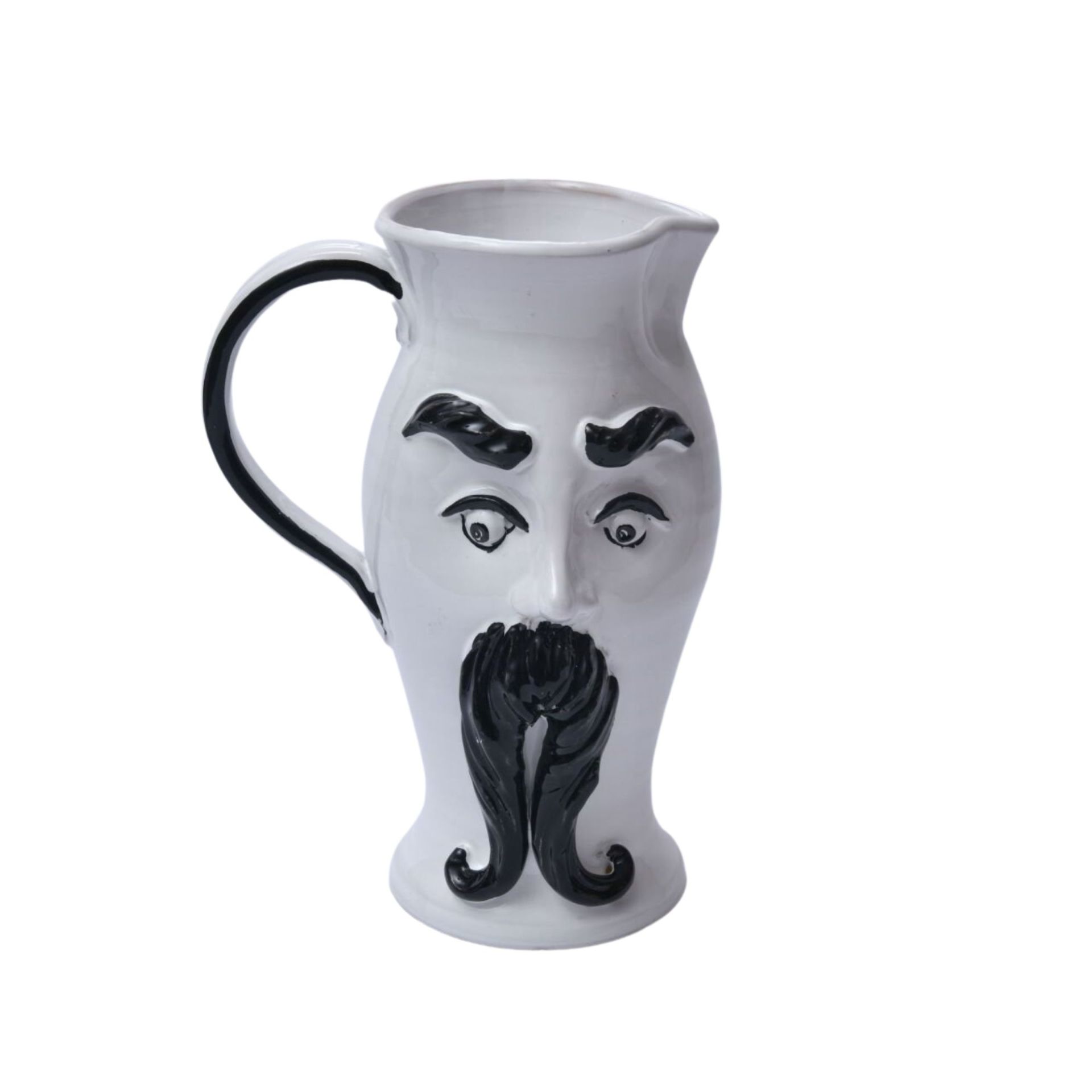 BIYIKLI SİCİLYALI ADAM SÜRAHİ 27 cm, LES OTTOMANS