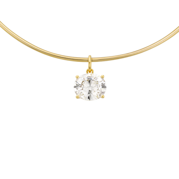 OVAL SWAROSVKI CHARM