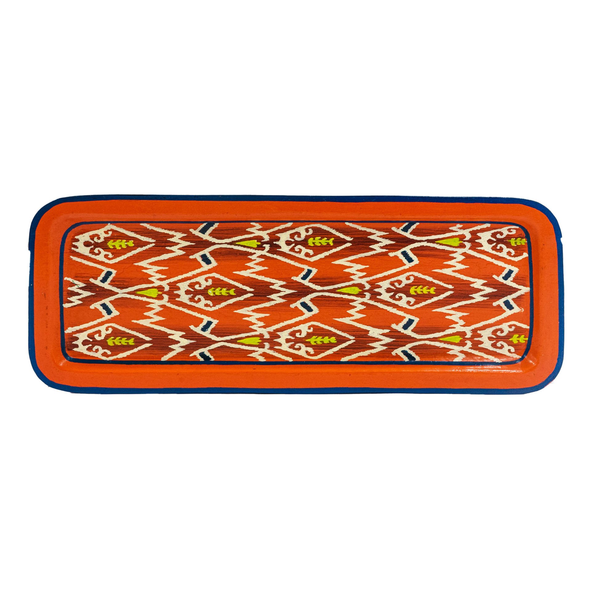 ANADOLU MOTİFLİ EL BOYAMASI TEPSİ, LES OTTOMANS