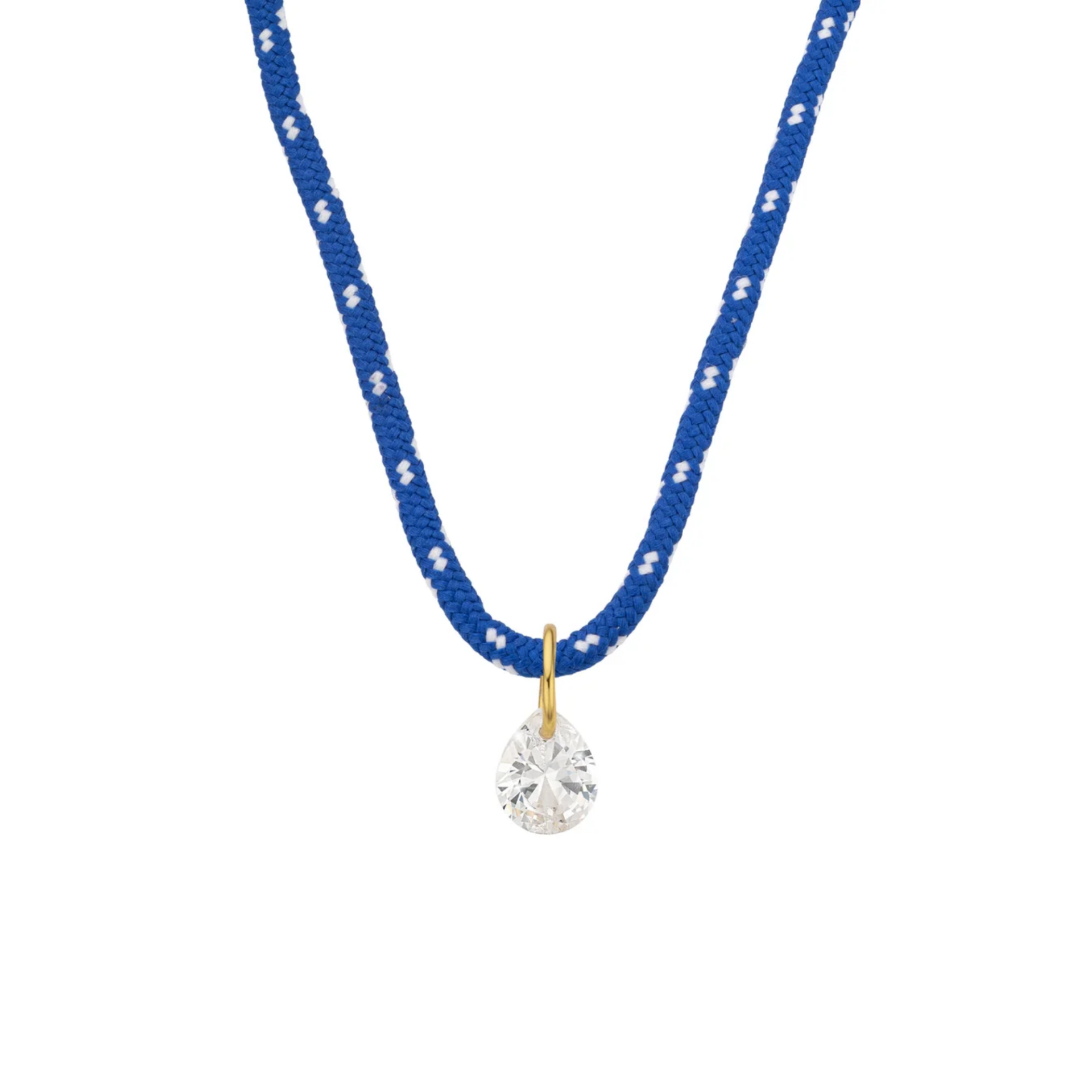 BLUE PEAR KOLYE
