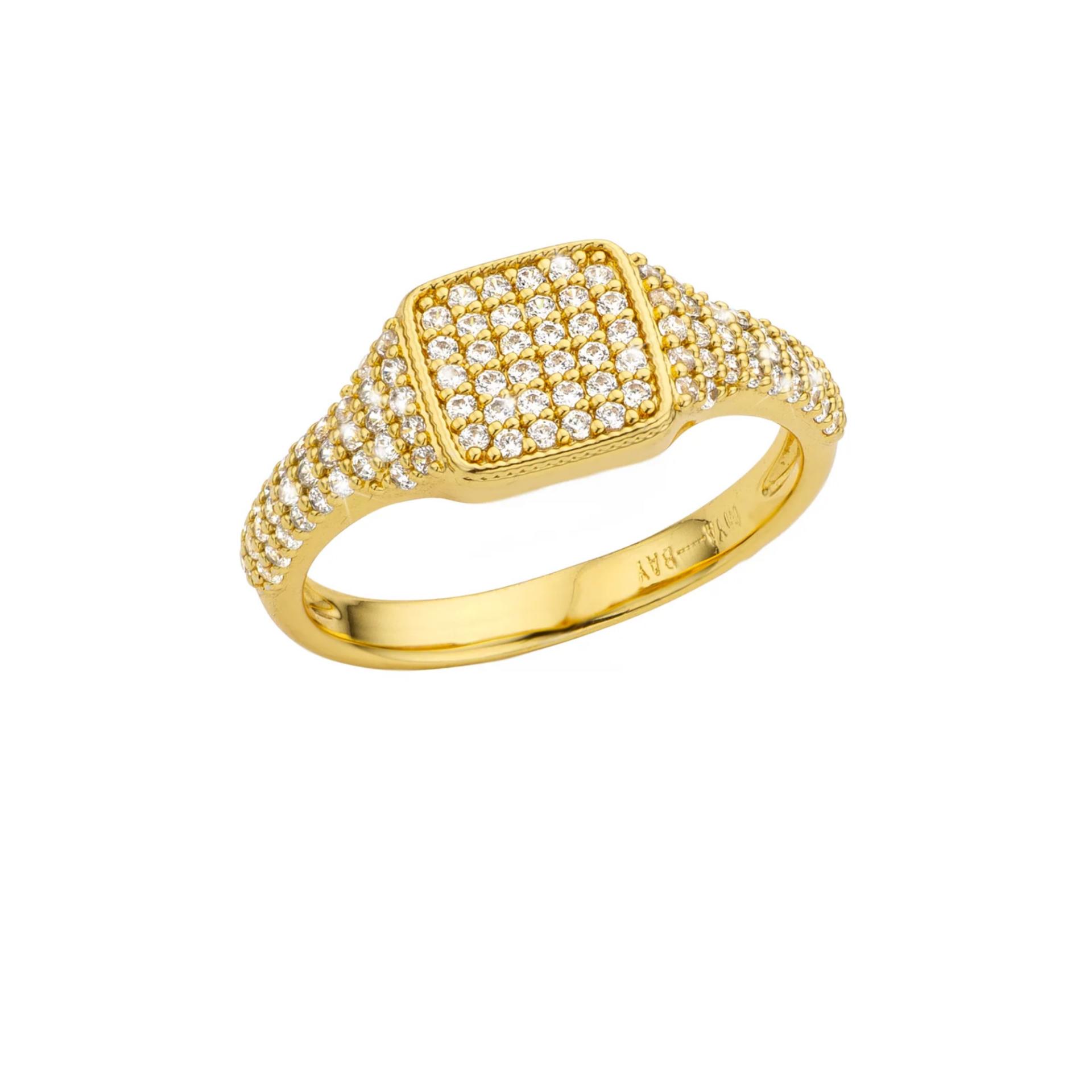 SQUARE SIGNET YÜZÜK, BOY 44