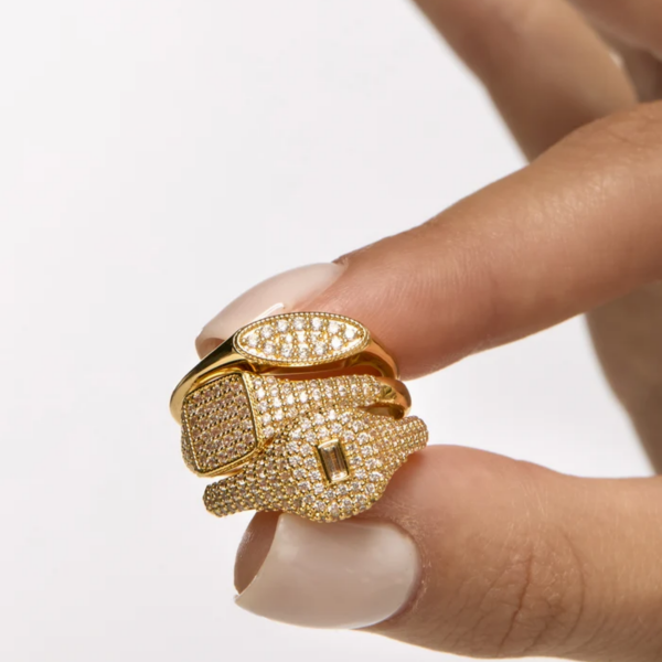SQUARE SIGNET YÜZÜK, BOY 48