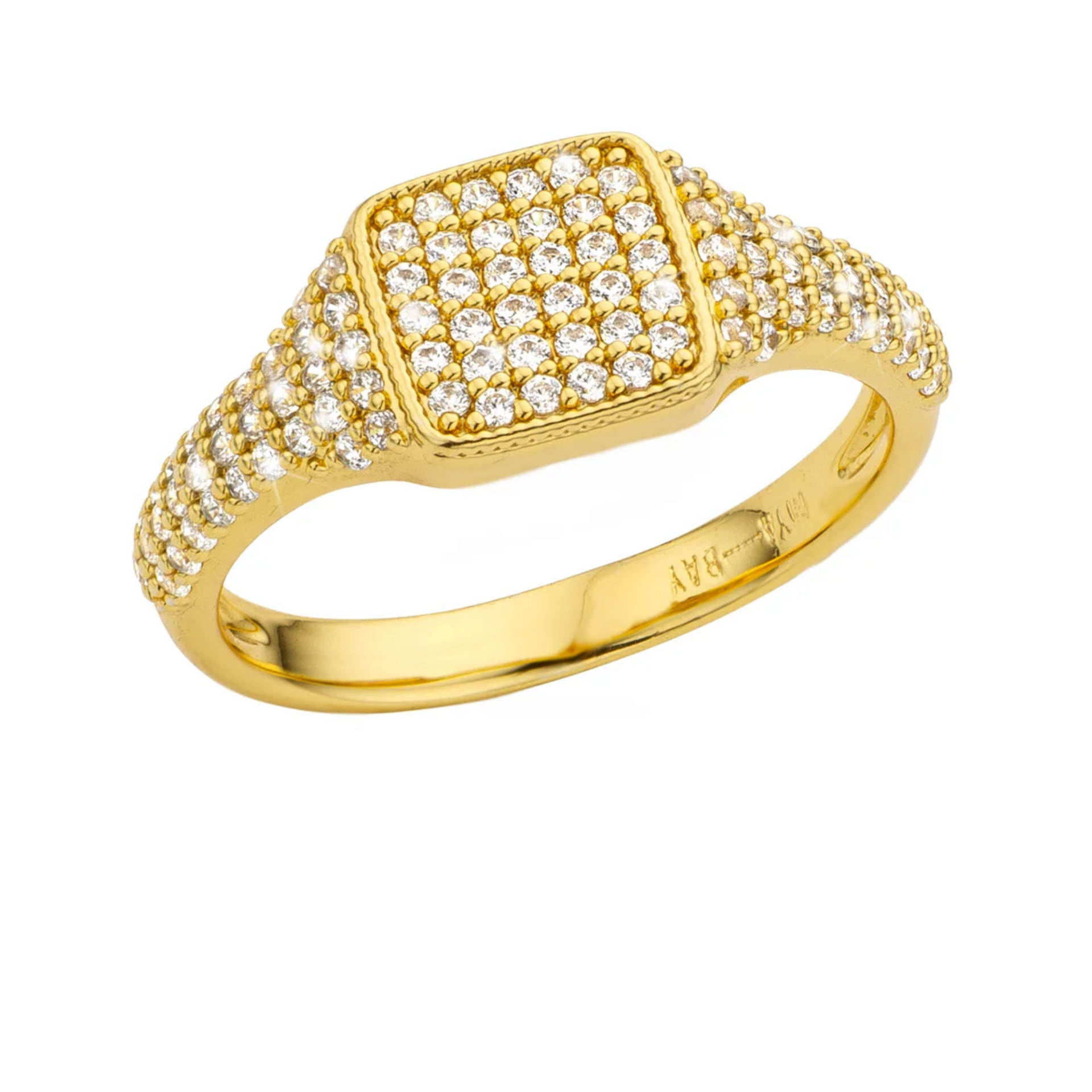 SQUARE SIGNET YÜZÜK, BOY 50