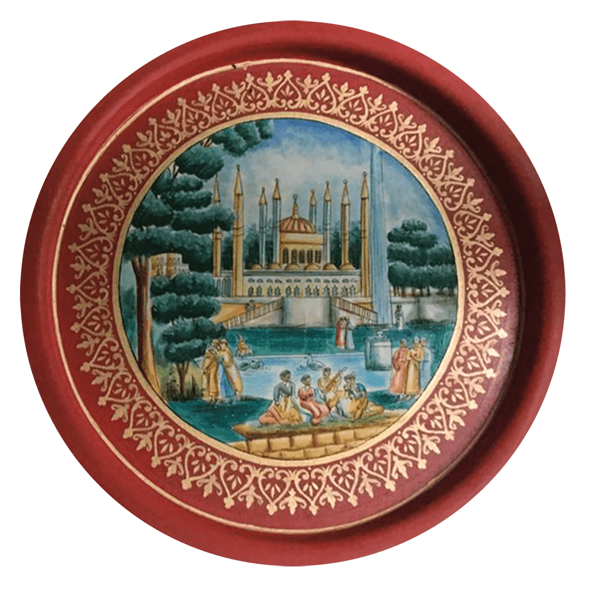 İSTANBUL EL BOYAMASI TEPSİ, LES OTTOMANS