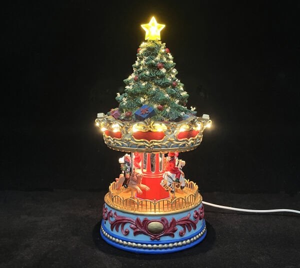 Karusel Yılbaşı Ağacı Müzik Kutusu