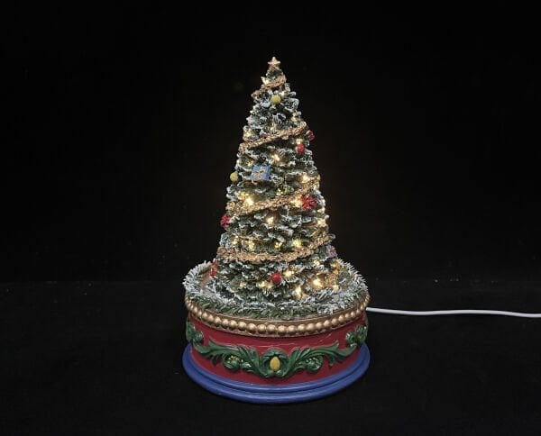 Dönen Yılbaşı Ağacı Müzik Kutusu