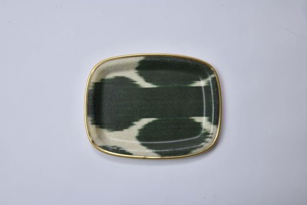 İKAT DESENLİ FİBER GLASS TEPSİ, LES OTTOMANS