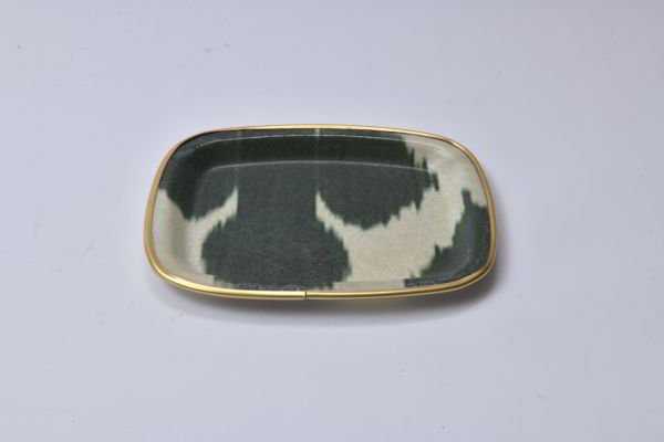 İKAT DESENLİ FİBER GLASS TEPSİ, LES OTTOMANS