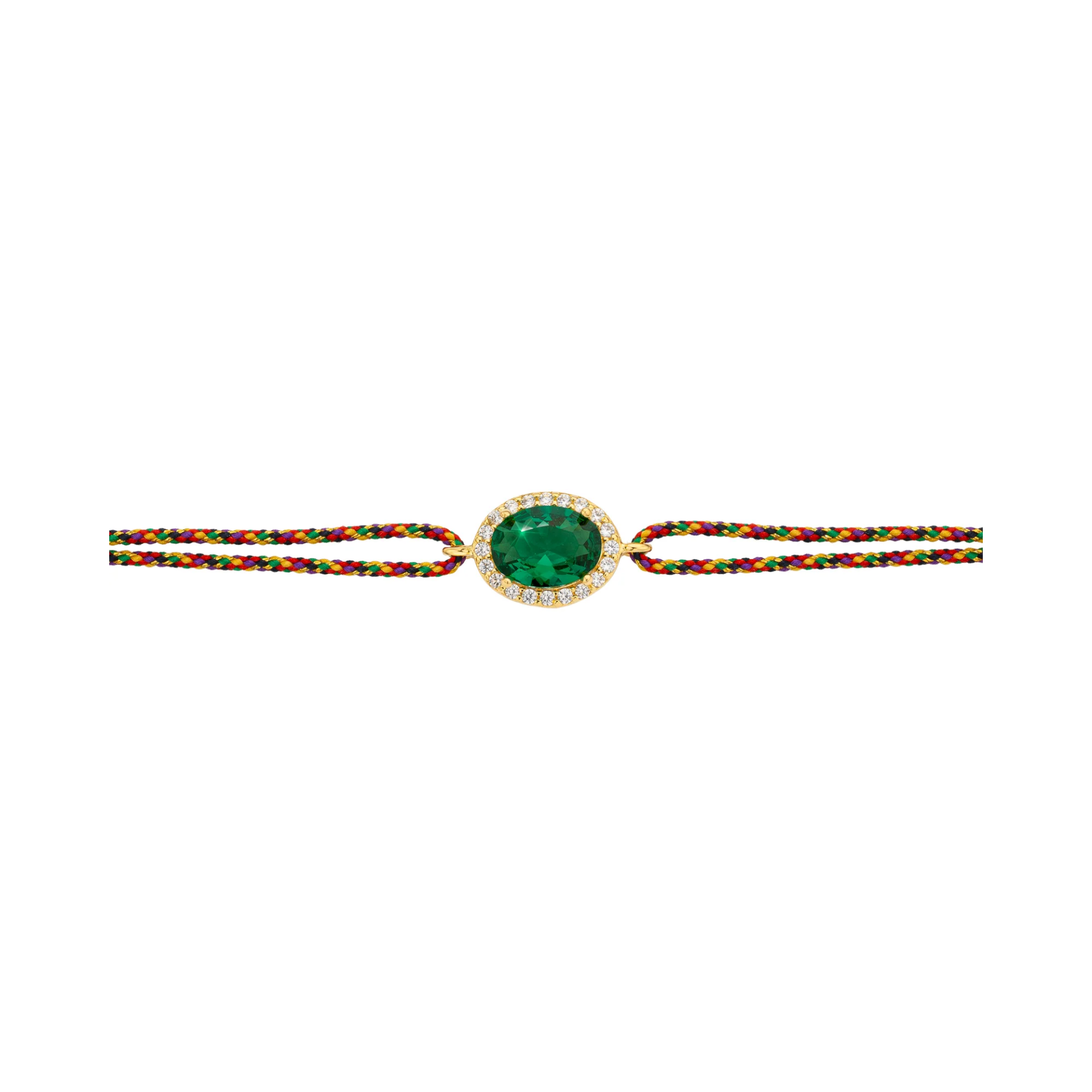 GREEN DYNASTY SWAROVSKİ BİLEKLİK
