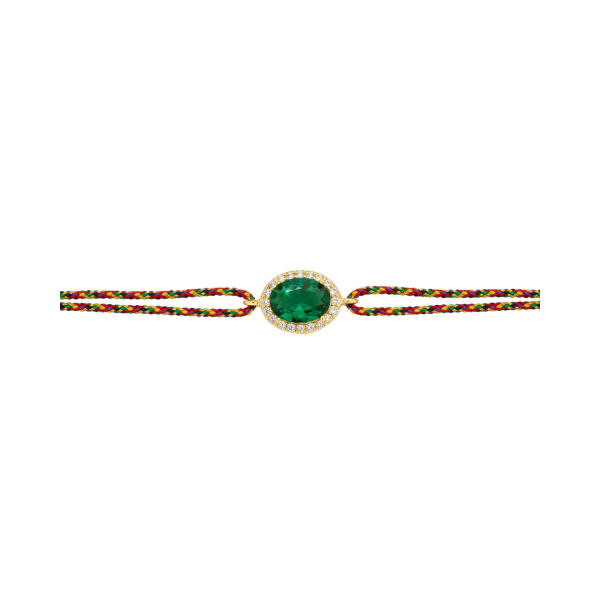 GREEN DYNASTY SWAROVSKİ BİLEKLİK