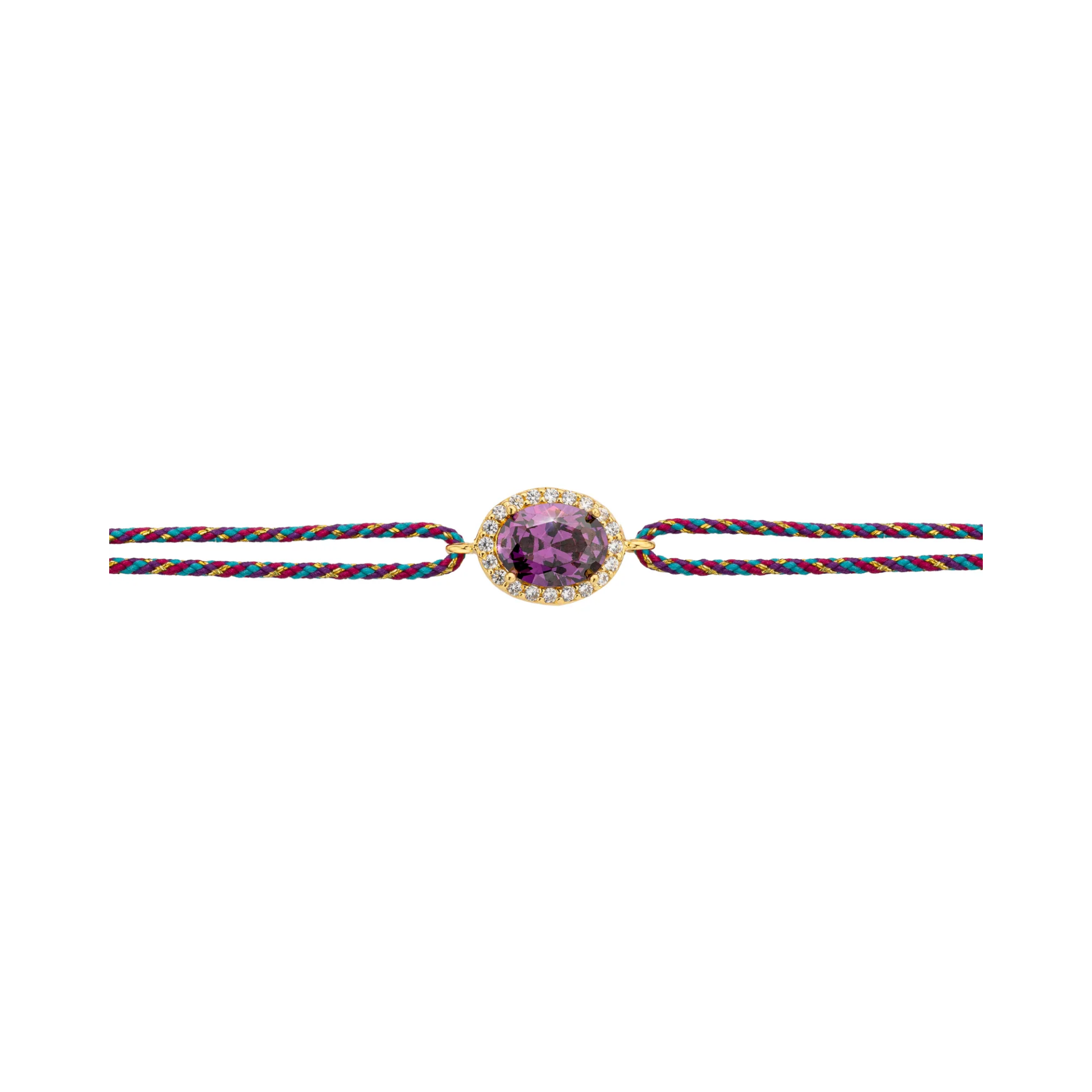 AMETHYST DYNASTY SWAROVSKİ BİLEKLİK