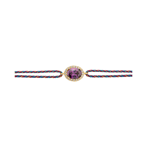 AMETHYST DYNASTY SWAROVSKİ BİLEKLİK