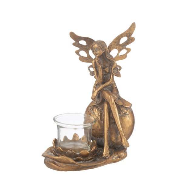 Peri Masalı Metal Mumluk / Tealight