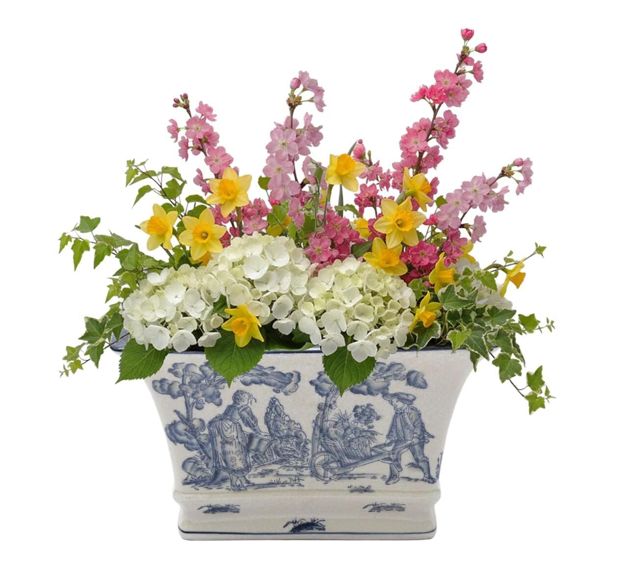 TOILE DE CAMPAGNE BLEU BLANC SAKSI