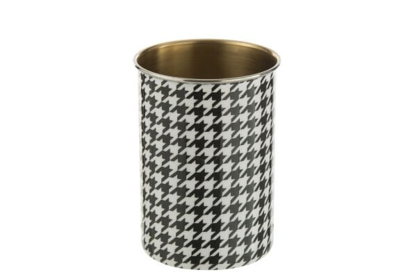 Pied-de-Poule Desenli Şarap Soğutucu (Wine Chiller)