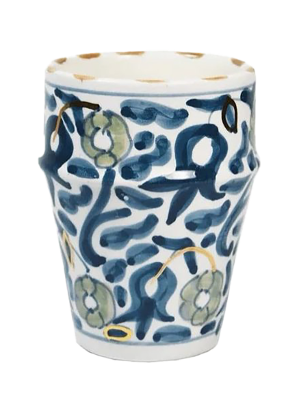 Floral Seramik Fincan - Bardak - Kupa