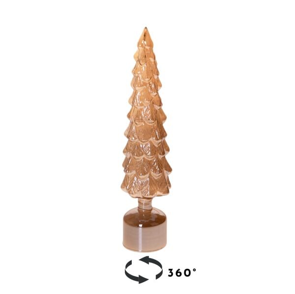 ALBERO NATALE DÖNEN LEDLİ YILBAŞI AĞACI 41 cm