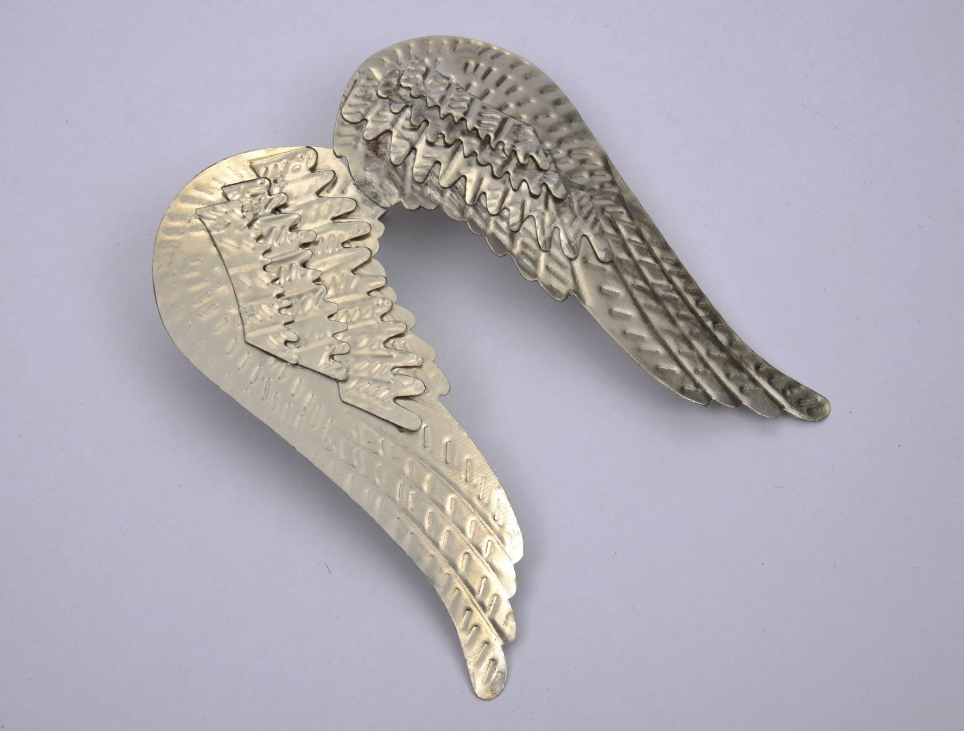 GÜMÜŞ MELEK KANADI MUM PİNİ