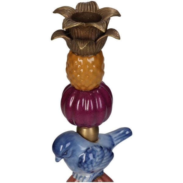 Doğanın Armonisi Kuşlu Şamdan