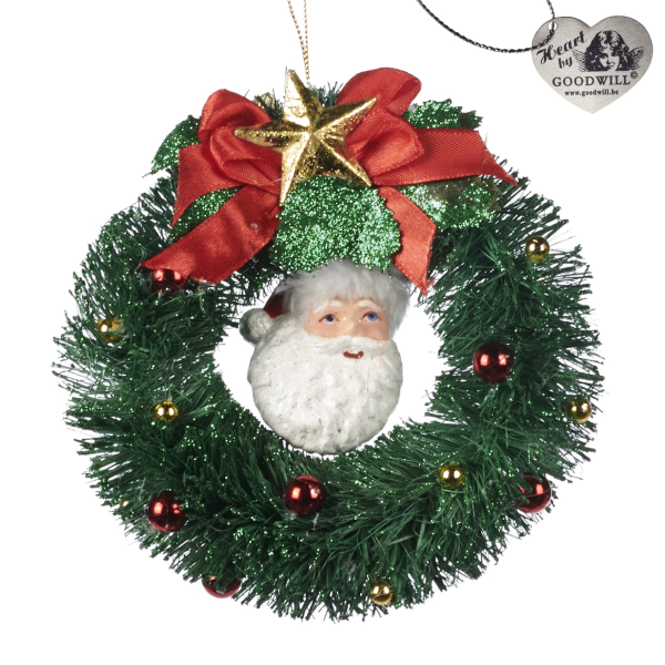 NOEL BABA SİMLİ ÇELENK YILBAŞI SÜSÜ, GOODWILL