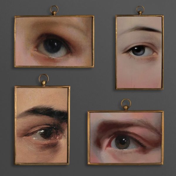 'GÖZLER' DİKDÖRTGEN 19. YÜZYIL ÇERÇEVE SETİ (4'lü Set)