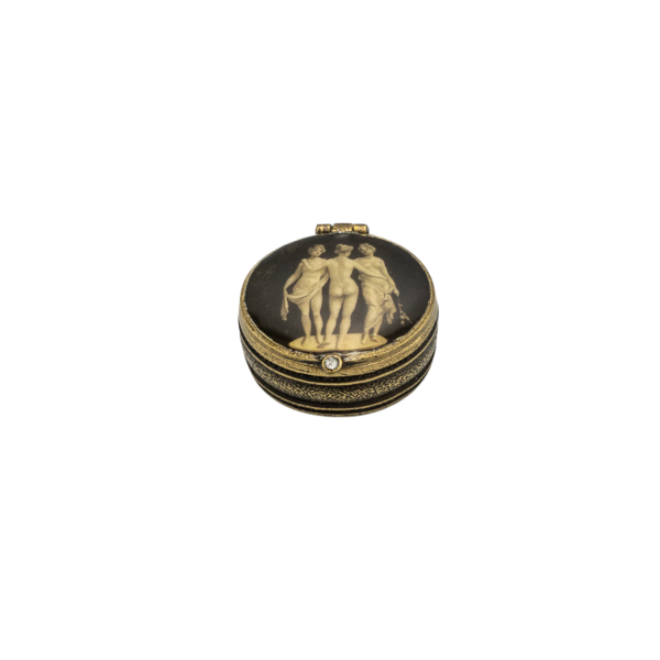 Romalı Kadınlar Minik Kutu / İlaç Kutusu