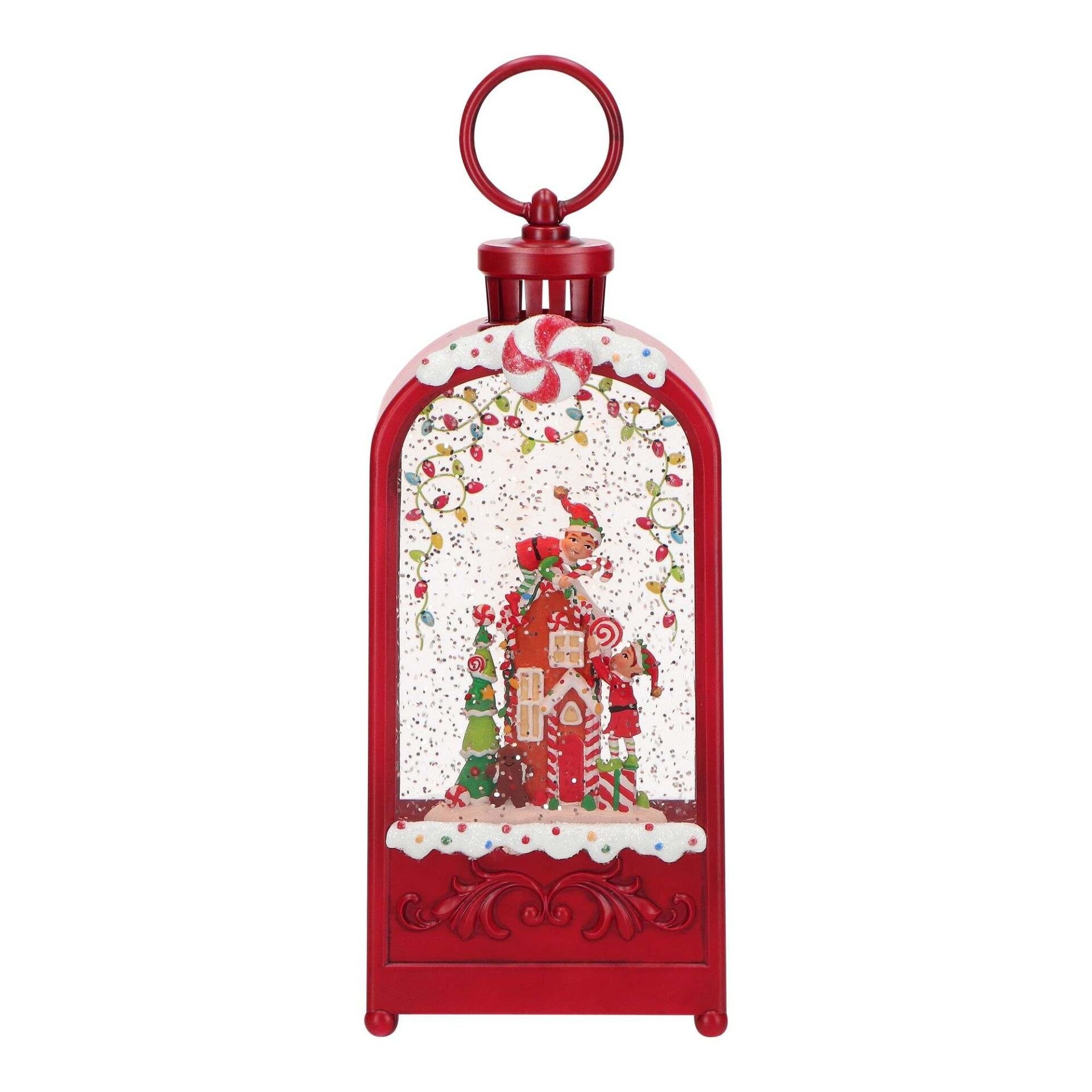 Şeker Diyarı Işıklı Fener Hareketli Kar Küresi