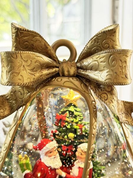 Işıltılı Yılbaşı Çanı Su Küresi