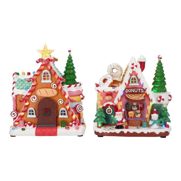 Işıklı Yılbaşı Şekeri Fırını Dekor