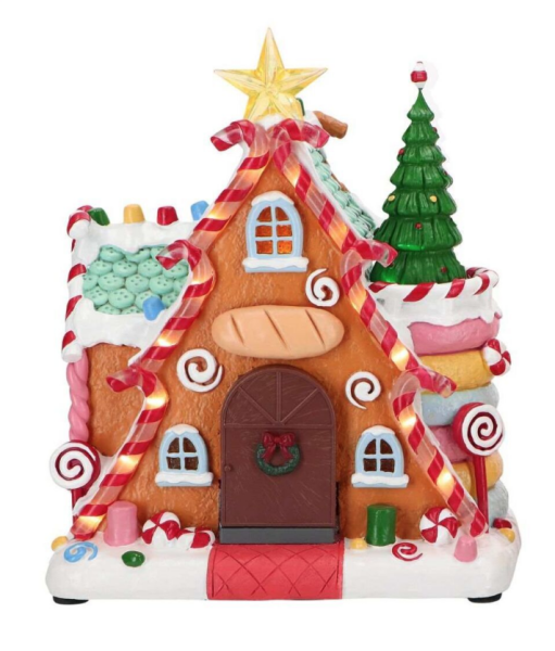 Işıklı Yılbaşı Şekeri Fırını Dekor