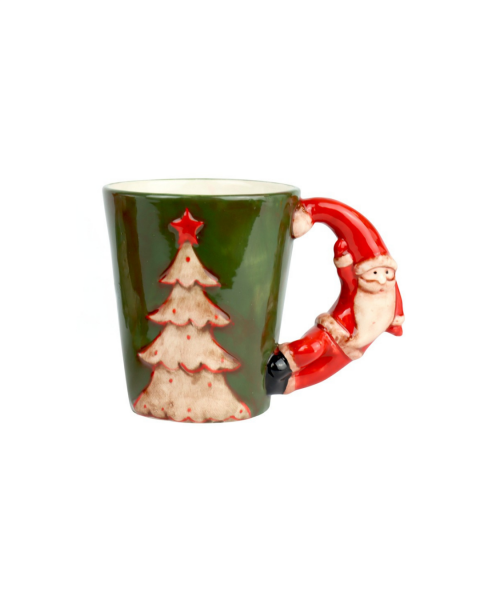 Yeşil Noel Baba Kupa