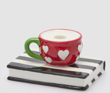 Masal Kitabı Fincan Yılbaşı Şamdanı - Kırmızı