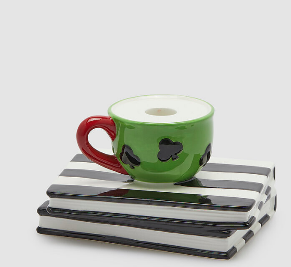 Masal Kitabı Fincan Yılbaşı Şamdanı - Yeşil