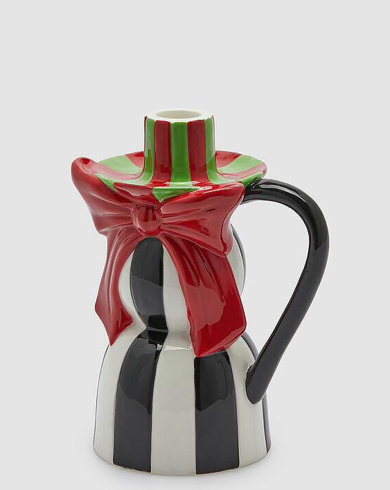 Fiyonklu Yılbaşı Şamdanı