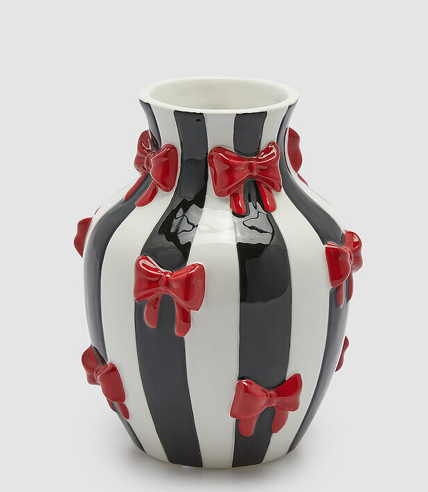 Fiocchi Anfora Seramik Vazo – Beyaz & Siyah